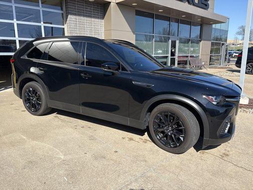 Jet Black Mica 2025 Mazda CX-70 3.3 Turbo Premium Plus Package