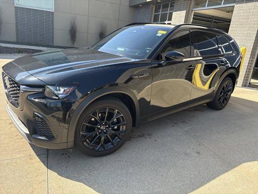 Jet Black Mica 2025 Mazda CX-70 3.3 Turbo Premium Plus Package