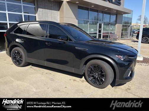 Jet Black Mica 2025 Mazda CX-70 3.3 Turbo Premium Plus Package