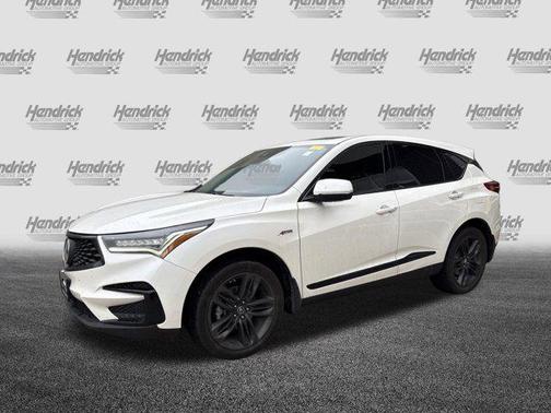 White Diamond Pearl 2019 Acura RDX A-Spec