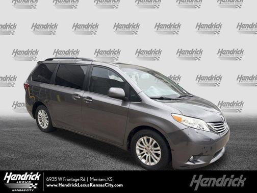 Predawn Gray Mica 2015 Toyota Sienna XLE