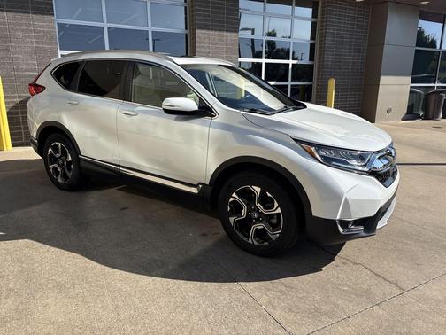 Platinum White Pearl 2019 Honda CR-V Touring