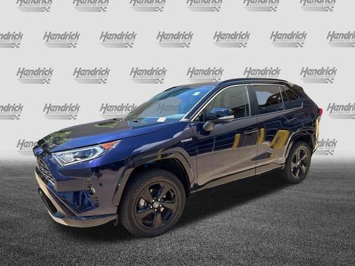 Blueprint w/Black Roof 2019 Toyota RAV4 Hybrid SE