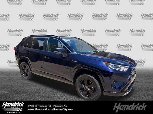 Blueprint w/Black Roof 2019 Toyota RAV4 Hybrid SE