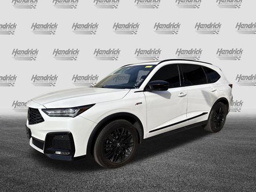 Platinum White Pearl 2025 Acura MDX A-SPEC Advance Package