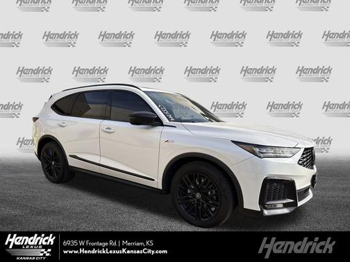 Platinum White Pearl 2025 Acura MDX A-SPEC Advance Package