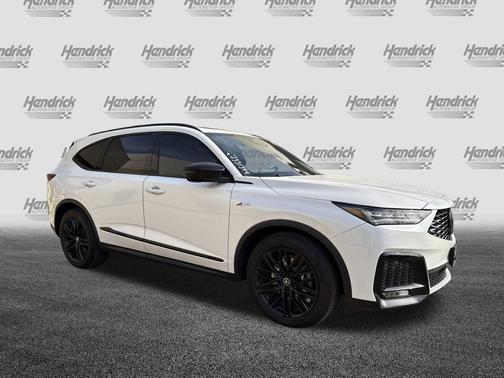 Platinum White Pearl 2025 Acura MDX A-SPEC Advance Package