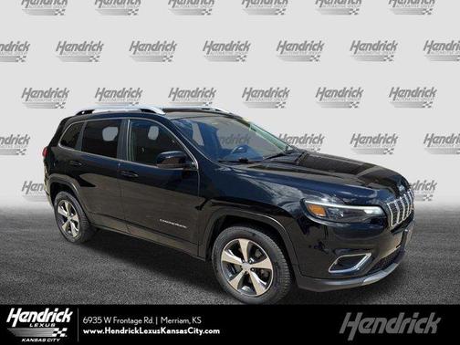 Diamond Black Crystal Pearlcoat 2019 Jeep Cherokee Limited