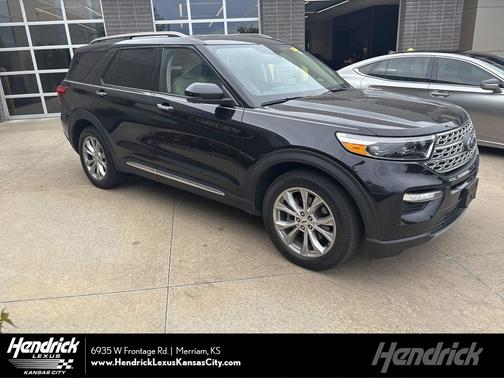 AGATE BLACK METALLIC 2021 Ford Explorer Limited