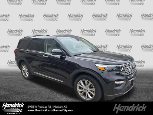 AGATE BLACK METALLIC 2021 Ford Explorer Limited