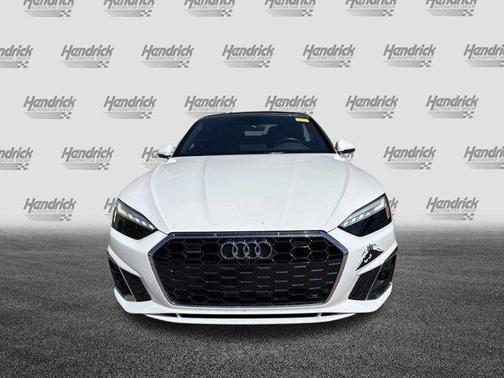 Ibis White/Black Roof 2023 Audi A5 45 S line Premium Plus