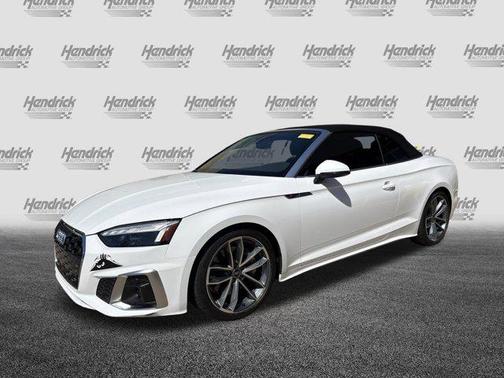 Ibis White/Black Roof 2023 Audi A5 45 S line Premium Plus