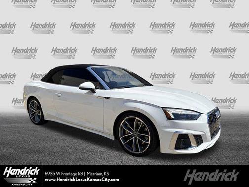 Ibis White/Black Roof 2023 Audi A5 45 S line Premium Plus