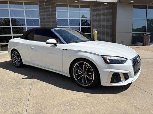 Ibis White/Black Roof 2023 Audi A5 45 S line Premium Plus