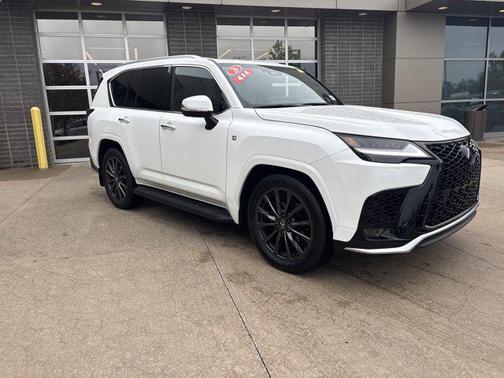 Ultra White 2026 Lexus LX 600 F SPORT HANDLING
