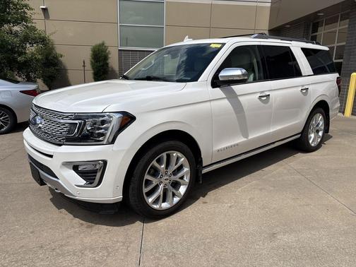 WHITE PLATINUM MET TRI-COAT 2018 Ford Expedition Max Platinum