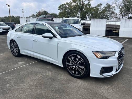 Glacier White Metallic 2019 Audi A6 55 Prestige