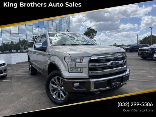 Shadow Black 2017 Ford F-150 King Ranch