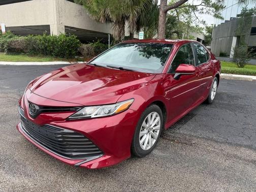 Ruby Flare Pearl 2019 Toyota Camry LE