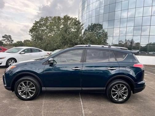Galactic Aqua Mica 2018 Toyota RAV4 Limited