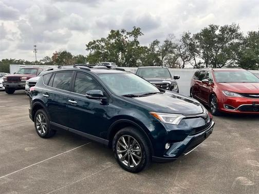 Galactic Aqua Mica 2018 Toyota RAV4 Limited