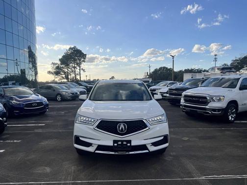 White Diamond Pearl 2017 Acura MDX 3.5L