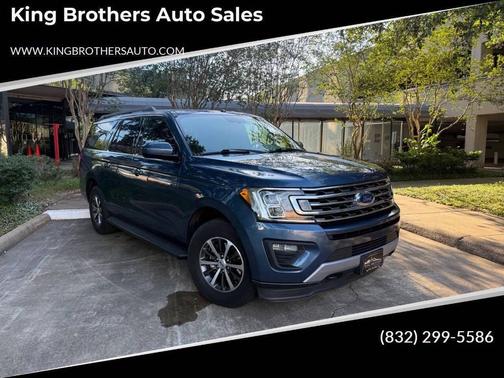 Blue Metallic 2019 Ford Expedition Max XLT