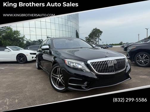 Black 2015 Mercedes-Benz S-Class S 550 4dr Sedan