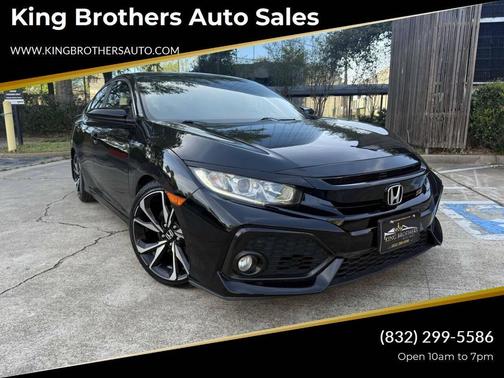 Crystal Black Pearl 2019 Honda Civic Si Base