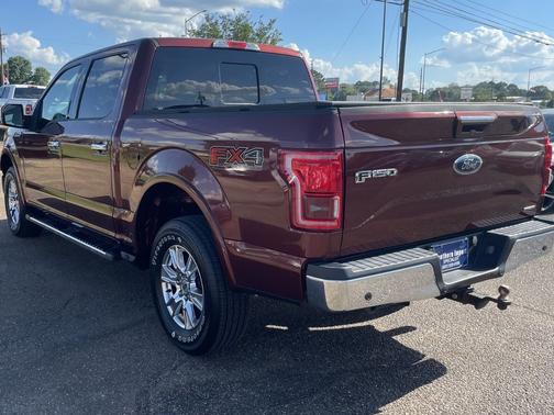 Bronze Fire Metallic 2016 Ford F-150 4WD SuperCrew 145" Lariat