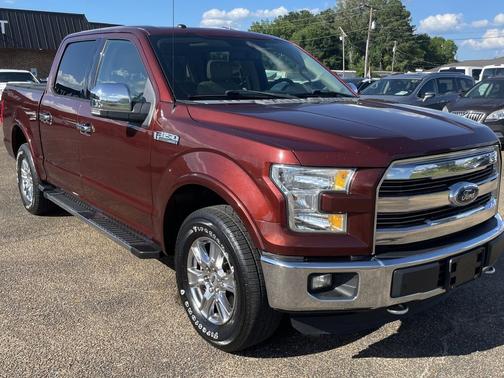 Bronze Fire Metallic 2016 Ford F-150 4WD SuperCrew 145" Lariat