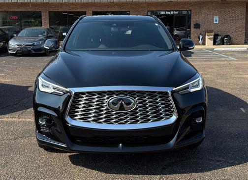Black Obsidian 2023 INFINITI QX55 LUXE AWD