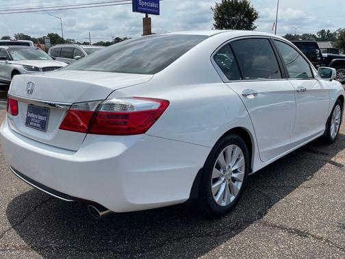 White Orchid Pearl 2013 Honda Accord 4dr I4 CVT EX-L