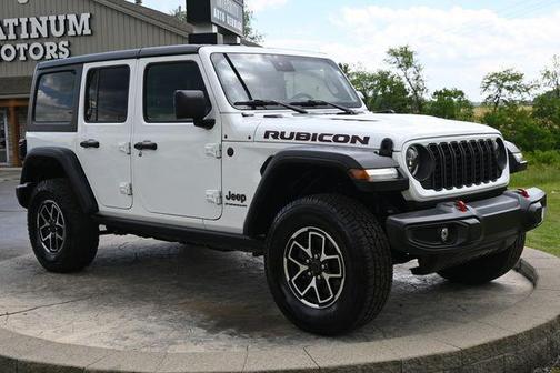 Bright White 2024 Jeep Wrangler Rubicon