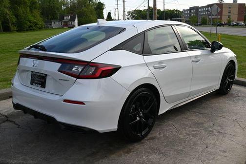 Platinum White Pearl 2023 Honda Civic Sport