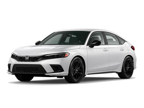 Platinum White Pearl 2023 Honda Civic Sport