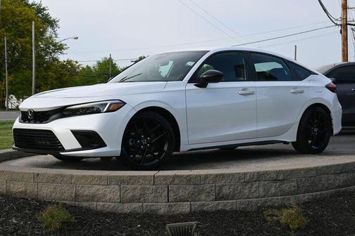 Platinum White Pearl 2023 Honda Civic Sport