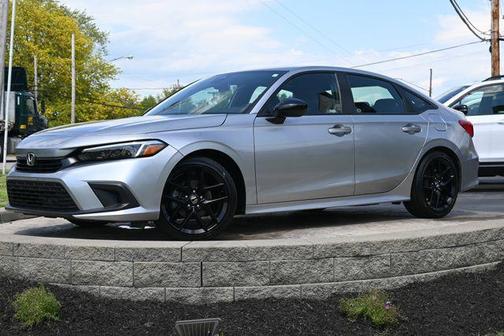 Gray 2023 Honda Civic Sport