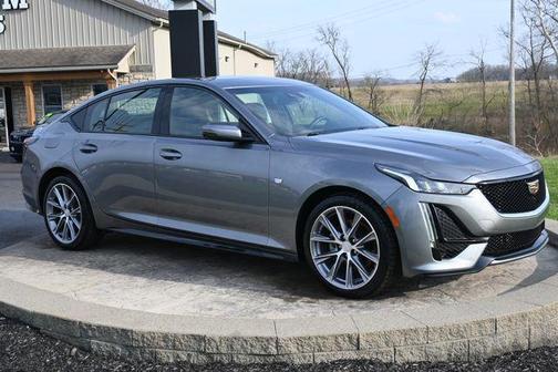 Satin Steel 2021 Cadillac CT5 Sport RWD