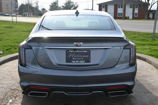 Satin Steel 2021 Cadillac CT5 Sport RWD