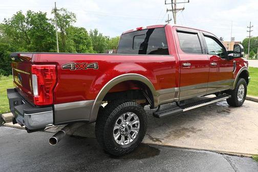 Red 2019 Ford F-250 Lariat