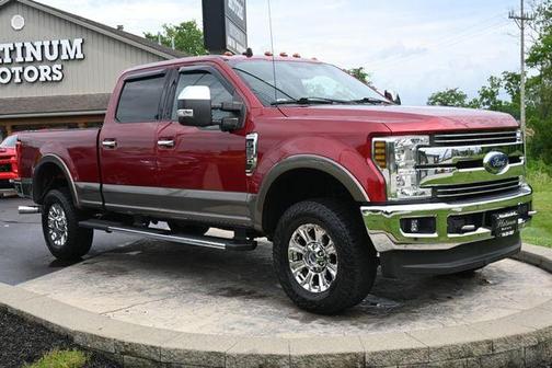 Red 2019 Ford F-250 Lariat