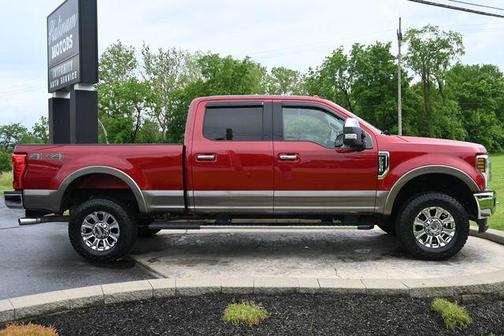 Red 2019 Ford F-250 Lariat