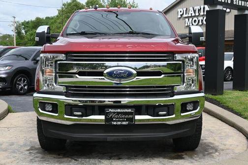 Red 2019 Ford F-250 Lariat