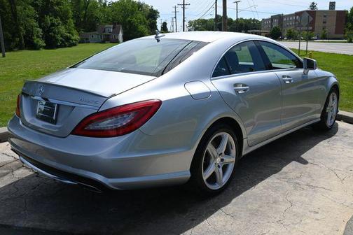 Silver 2012 Mercedes-Benz CLS-Class 4MATIC