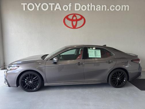 Predawn Gray Mica 2024 Toyota Camry Hybrid SE