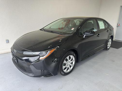 Midnight Black Metallic 2024 Toyota Corolla LE