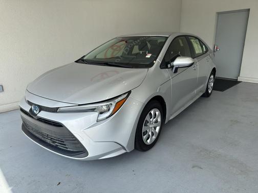 Classic Silver Metallic 2025 Toyota Corolla Hybrid LE