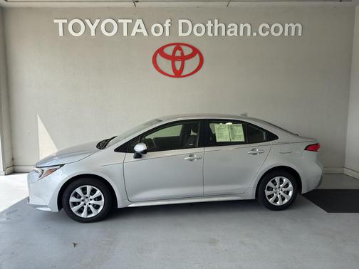 Classic Silver Metallic 2025 Toyota Corolla Hybrid LE