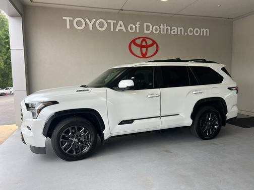 Wind Chill Pearl 2026 Toyota Sequoia Platinum